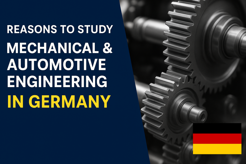Reasons to Study Mechanical & Automotive Engineering in Germany